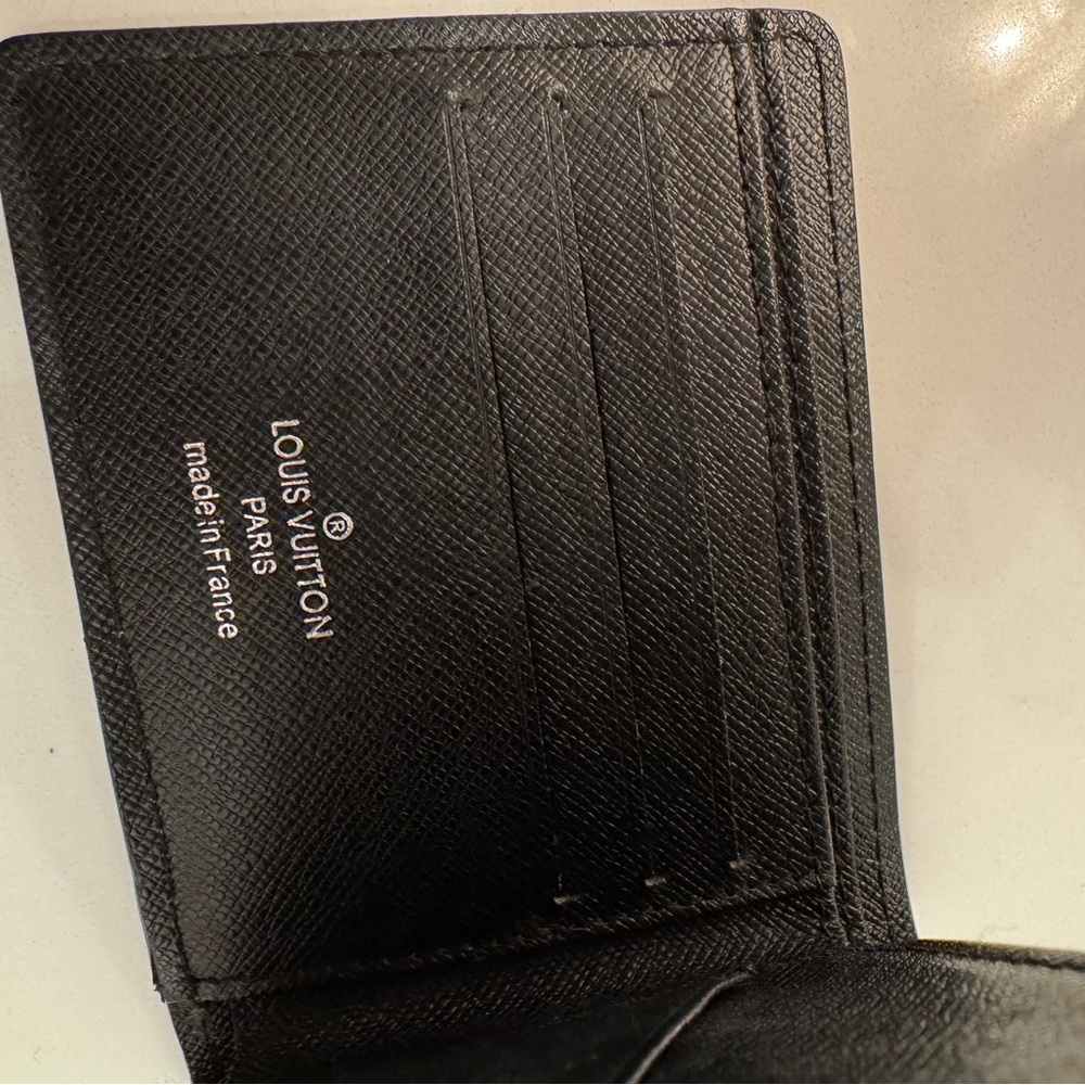 Louis Vuitton Supreme Black Textured Wallet - Picture 3 of 5